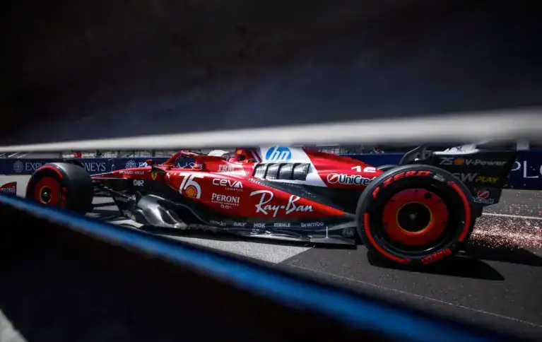 Charles Leclerc 2025 Monaco Grand Prix FP3