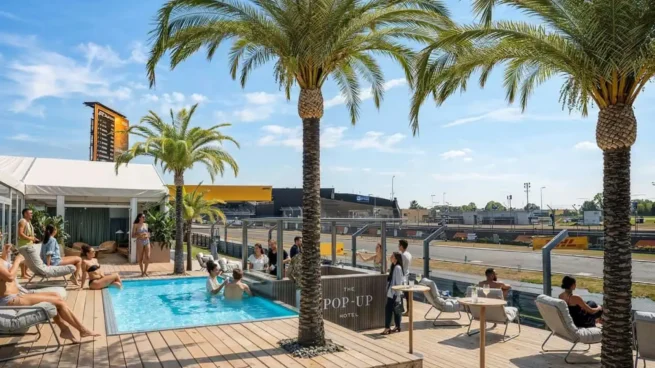 The Pop-Up Hotel Silverstone